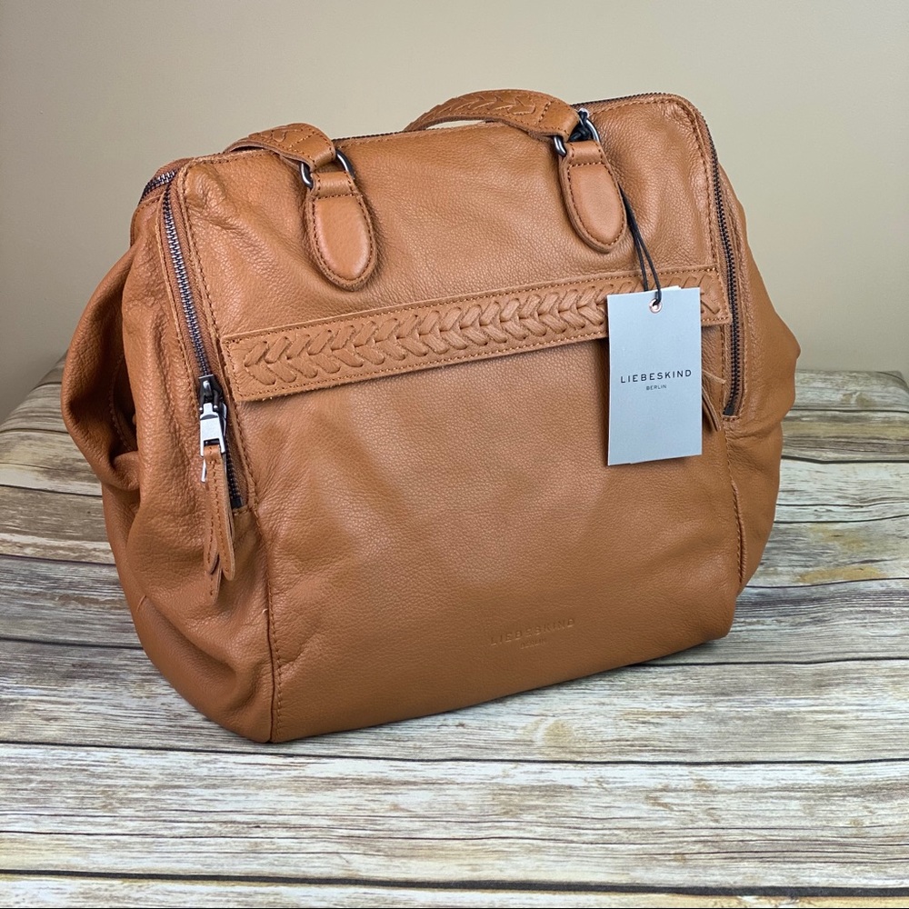 •Liebeskind• NWT Anthropologie Kayla Leather Tote